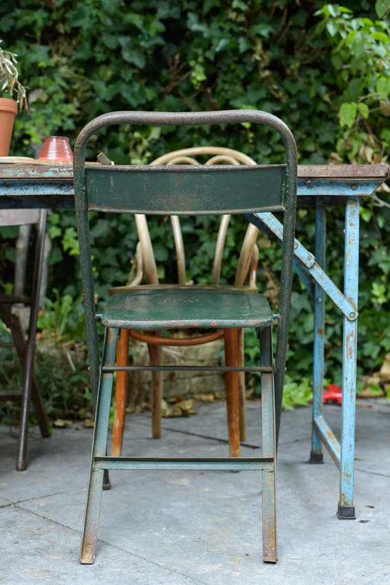 _DSC5653 Vintage stalen klapstoeltje