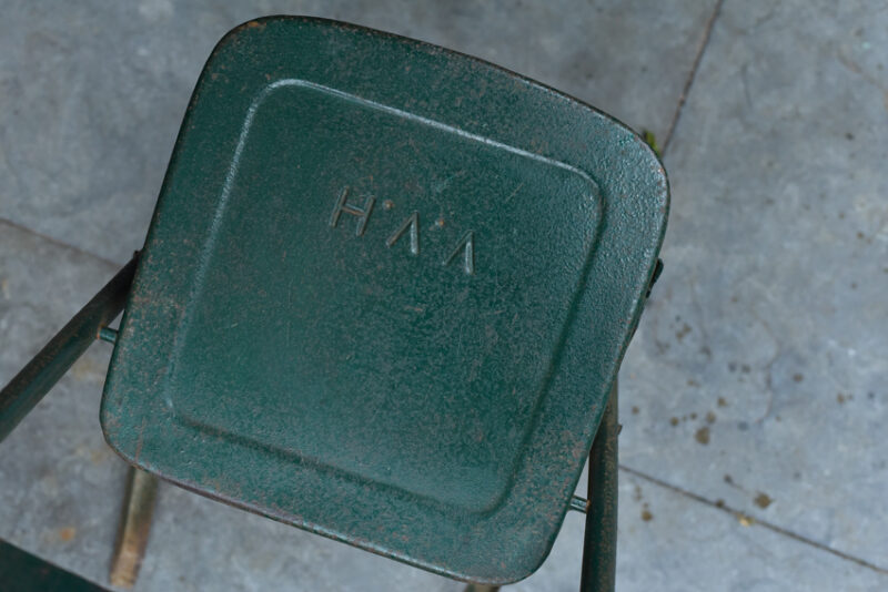 _DSC5655 Vintage stalen klapstoeltje