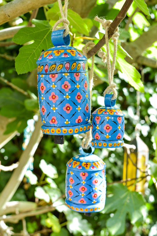 Handbeschilderde bellen 