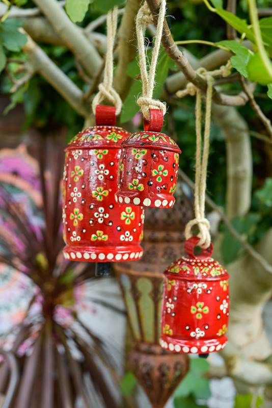 Handbeschilderde bellen 