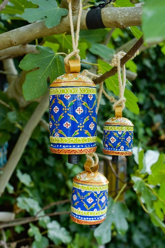 Handbeschilderde bellen 