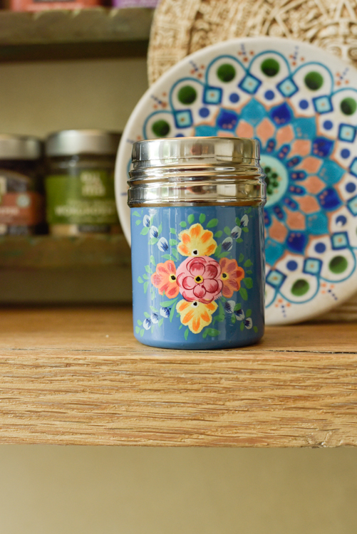 Beschilderde strooibusje