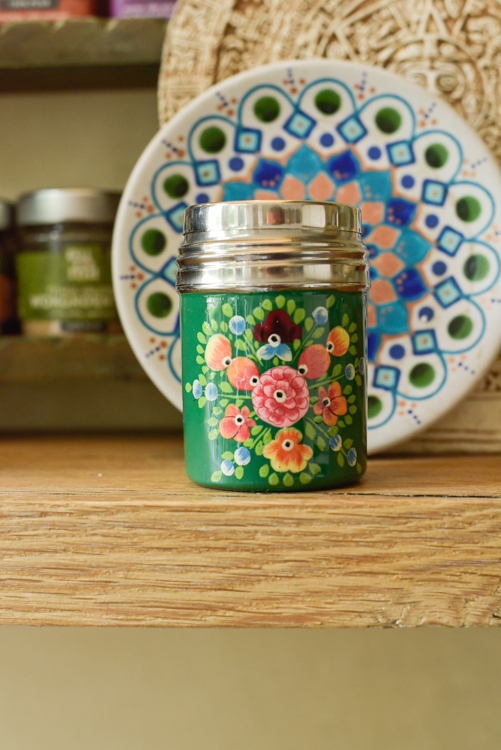 Beschilderde strooibusje