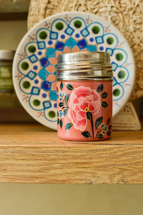 Beschilderde strooibusje