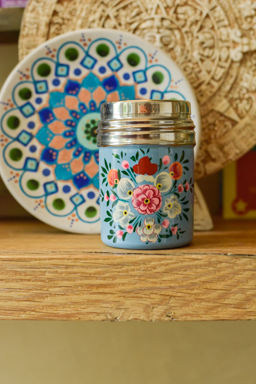 Beschilderde strooibusje