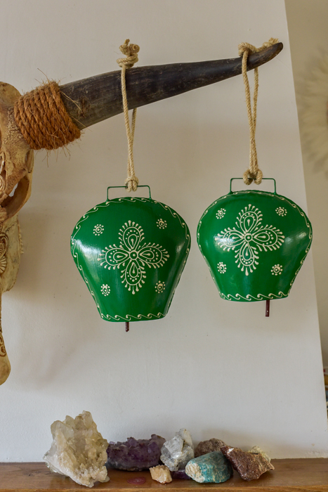 Handbeschilderde bellen 