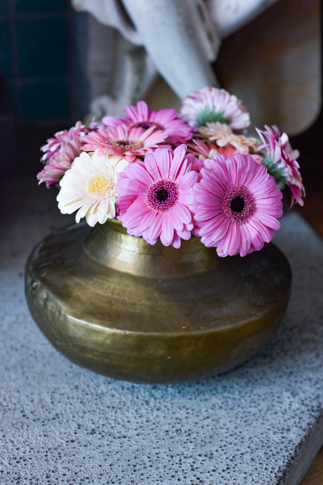 Oude waterpot uit India