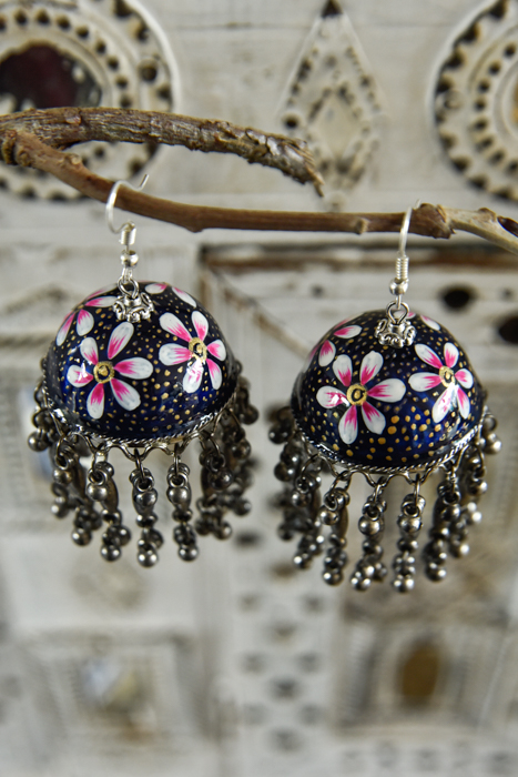 _DSC7507 handbeschilderde oorbellen