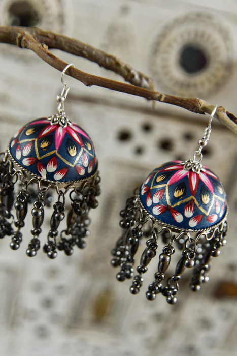 _DSC7549 handbeschilderde oorbellen