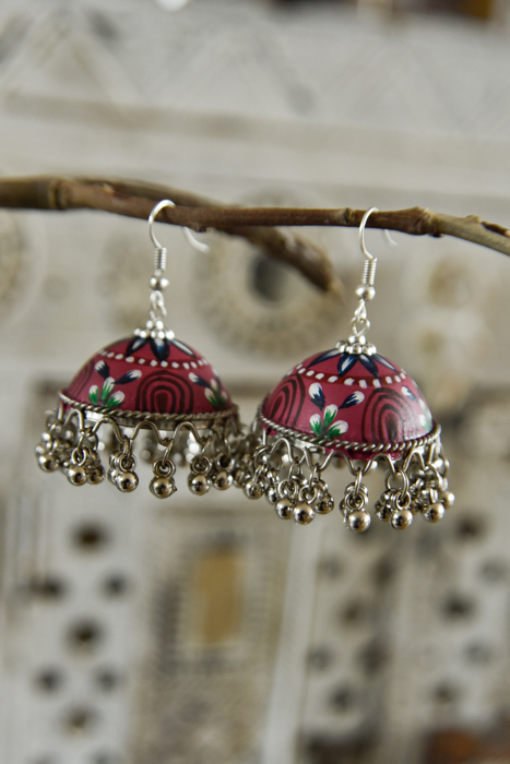 _DSC7612 handbeschilderde oorbellen