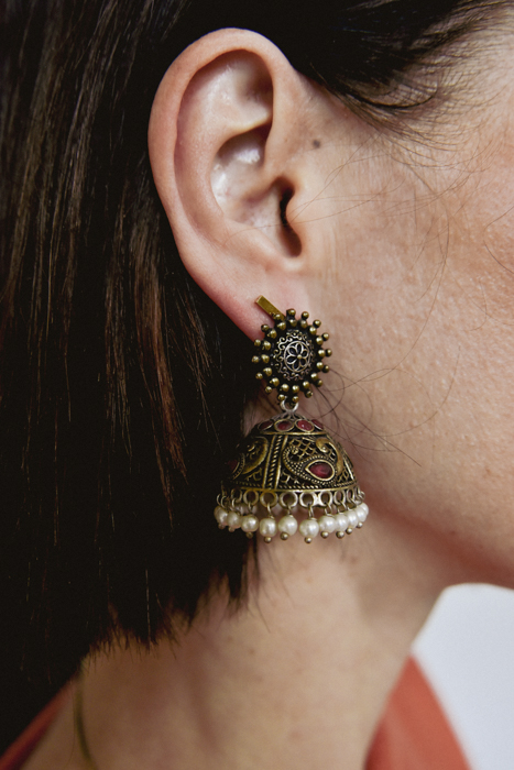 _DSC7667 Jhumka oorbellen