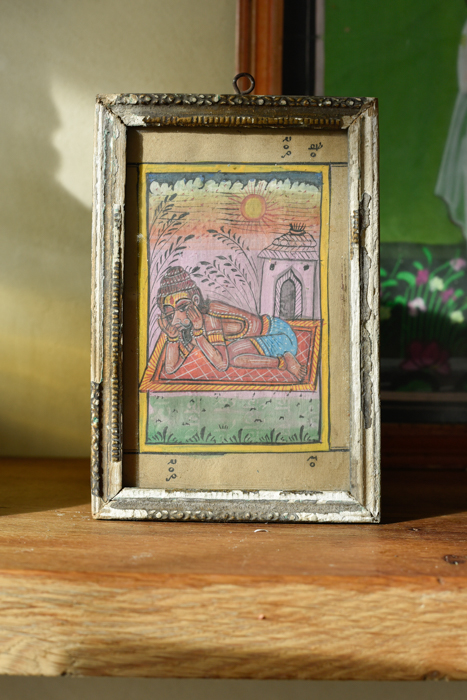 _DSC8222 Vintage schilderijtje Yoga