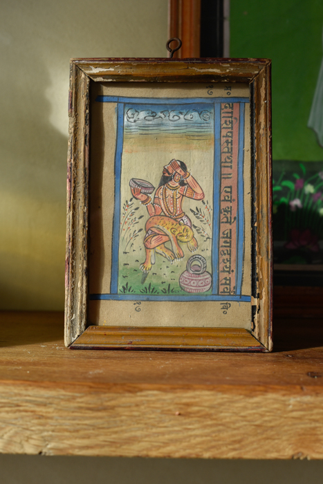 _DSC8226 Vintage schilderijtje Yoga