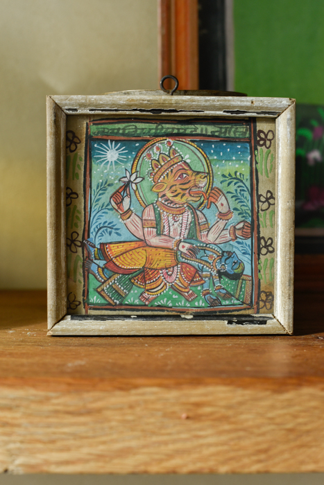 _DSC8244 Vintage schilderijtje Durga