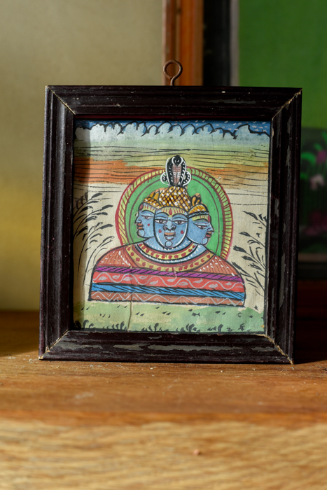 _DSC8263 Vintage schilderijtje Shiva