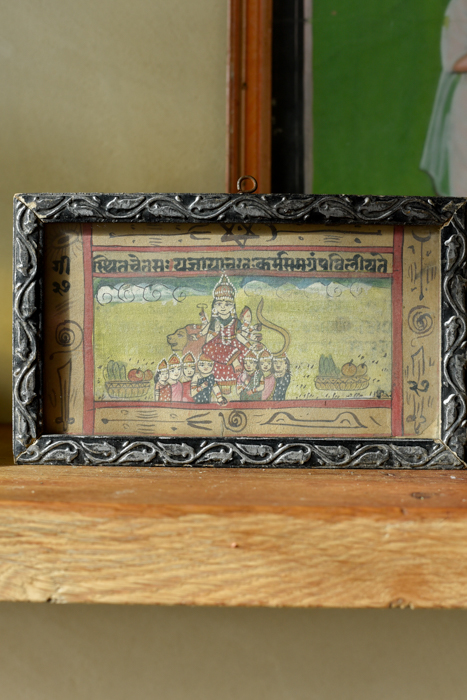 _DSC8265 Vintage schilderijtje Durga