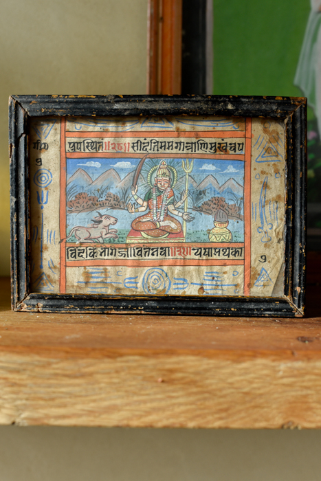 _DSC8276 Vintage schilderijtje Durga