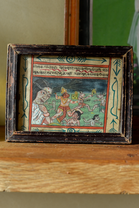 _DSC8277 Vintage schilderijtje Hanuman