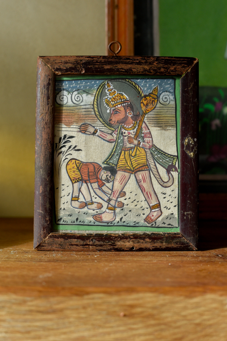 _DSC8278 Vintage schilderijtje Hanuman