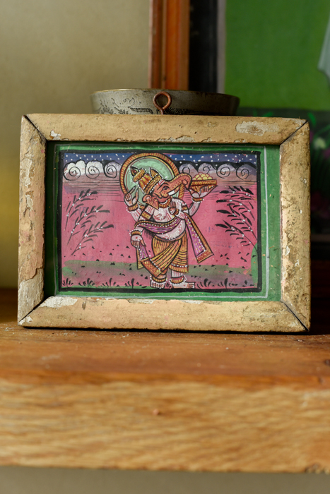 Vintage schilderij Ganesha