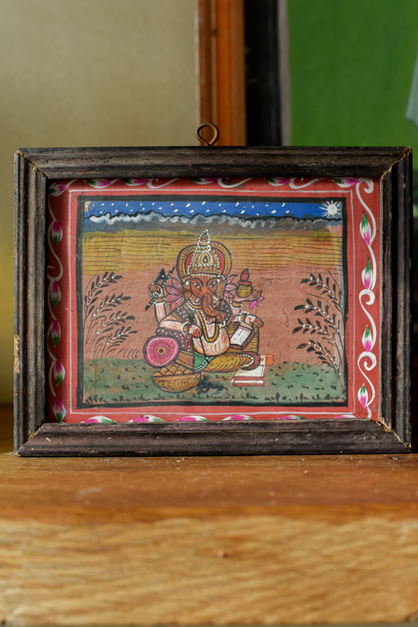 Vintage schilderij Ganesha